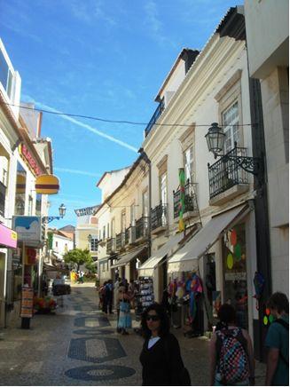 Algarve Lagos Tipical Street
