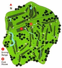 Pine Cliffs Golf Course Map