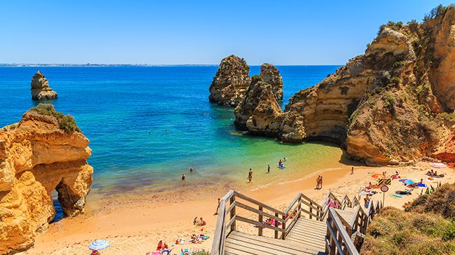 Algarve 5-Day Itinerary Praia Camilo Lagos
