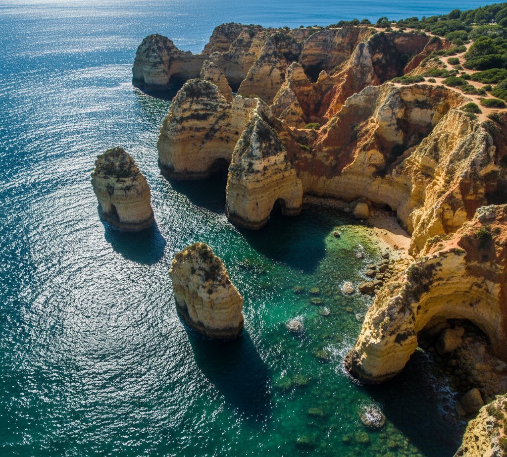 Algarve 3-Day Itinerary Ponta da Piedade cliffs in Lagos Algarve