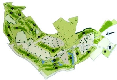 Boavista Golf Course Map