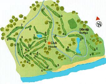 Ocean Golf Course Map
