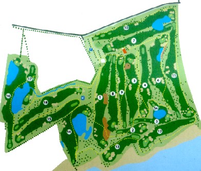 Quinta da Ria Golf Course Map