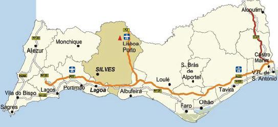 Silves Map